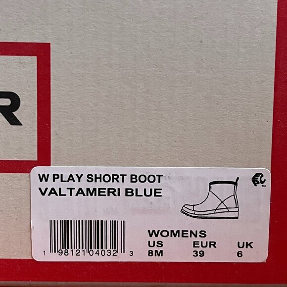 Hunter Women's Navy Blue Rain Boots - Size 8 NWT - Picture 3 of 12